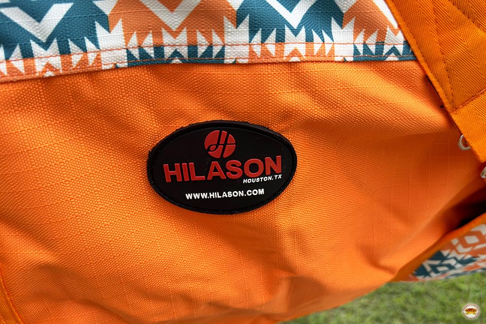 Hilason Orange 80 In 1200D Winter Waterproof Poly Horse Blanket Belly Wrap | Horse Blanket | Horse
